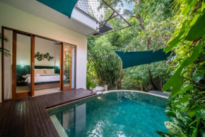 Magic River Villa Rice field view